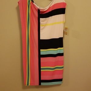 Brand new Rachel Roy colorful pattern dress.